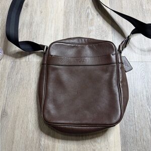 Coach Leather Crossbody Bag in Brown